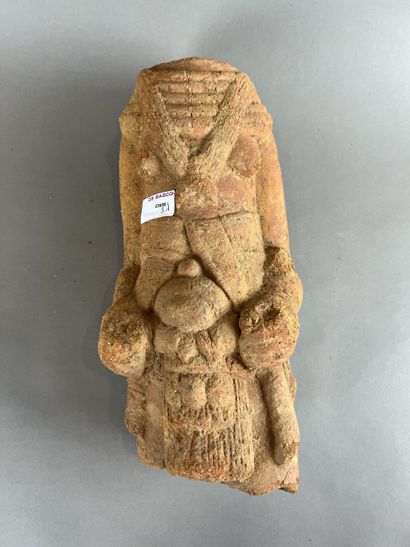 °°Fragment de statue féminine Nok, Nigeria...