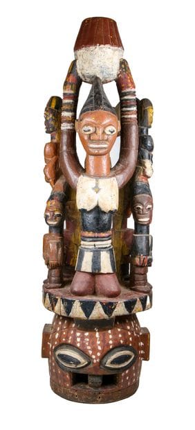 Masque « Epa », Yoruba, Nigeria
Visage janus...