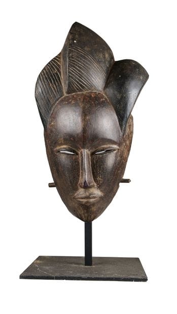 Masque, Guro, Côte d'Ivoire
Bois dur, patine...