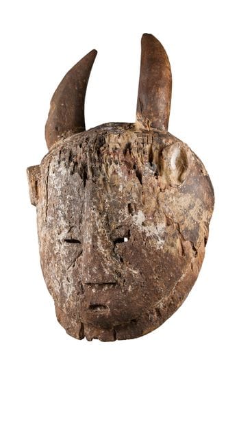 Très ancien masque, Igala, Nigeria
Bois,...