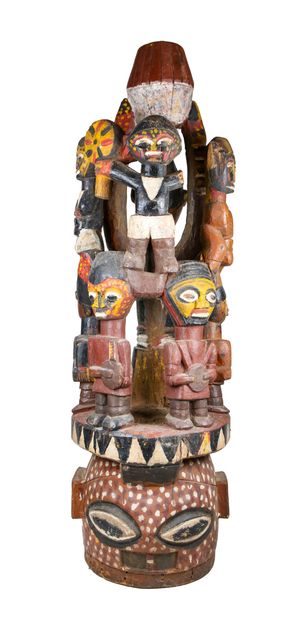 Masque « Epa », Yoruba, Nigeria
Visage janus...