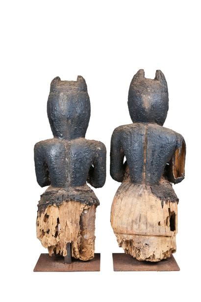 Couple d'officiants, Fon, Yoruba, Bénin
Belle...