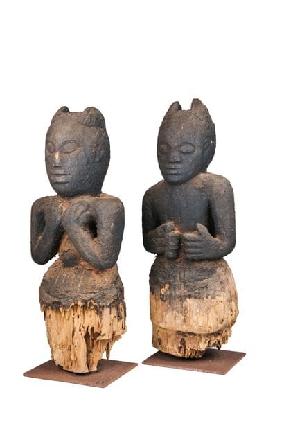 Couple d'officiants, Fon, Yoruba, Bénin
Belle...