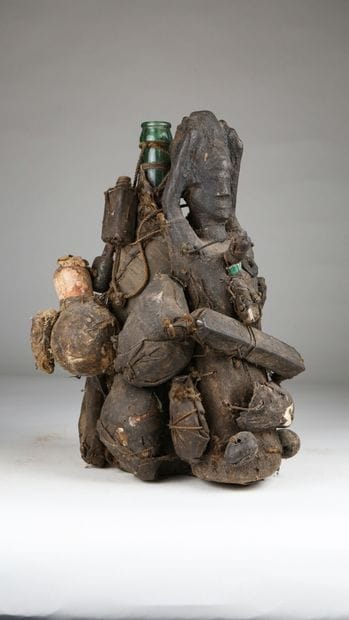 Statuette fétiche vaudou, Fon, Bénin
Personnage...