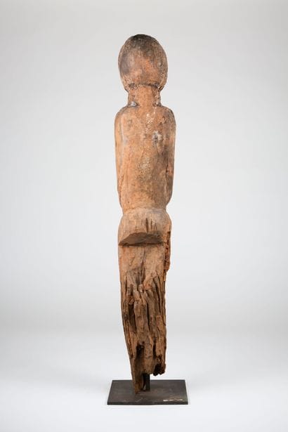 Bocio, Fon, Bénin
Personnage formant poteau
Bois...