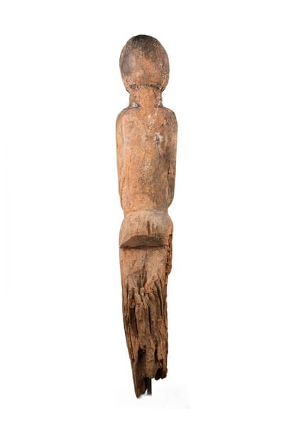 Bocio, Fon, Bénin
Personnage formant poteau
Bois...