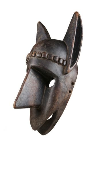 Masque animalier de la société du « koré...