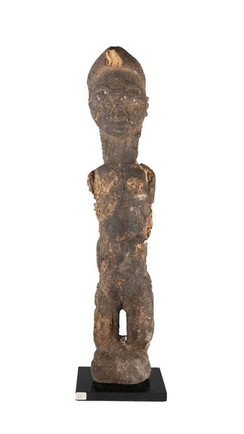 Statuette féminine, Baoulé, Côte d'Ivoire
Bois,...