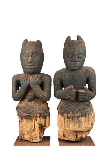 Couple d'officiants, Fon, Yoruba, Bénin
Belle...