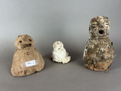 °°Trois Legba « d'autels « de case » Fon,...
