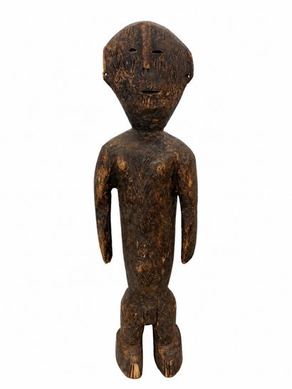 Statue, nord du Nigeria
Personnage, les bras...
