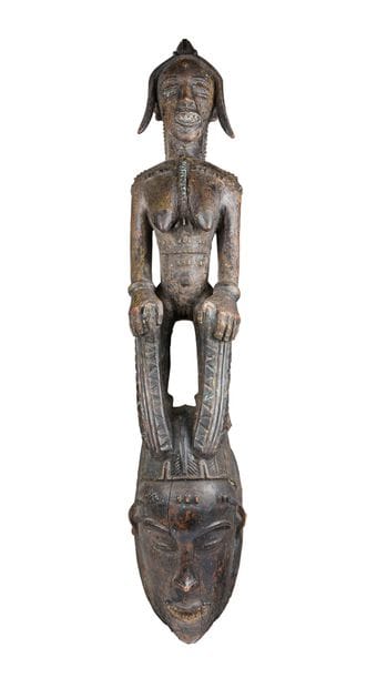 Masque Guro, Côte dIivoire
Surmonté d'une...