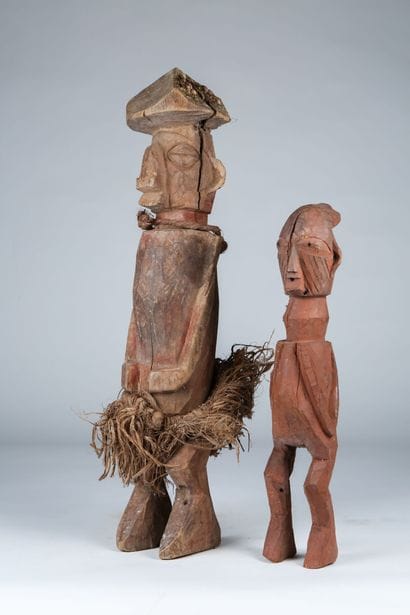 Deux statuettes, RDC

-1. Yaka, RDC
Personnage...