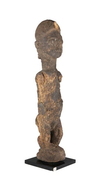 Statuette féminine, Baoulé, Côte d'Ivoire
Bois,...