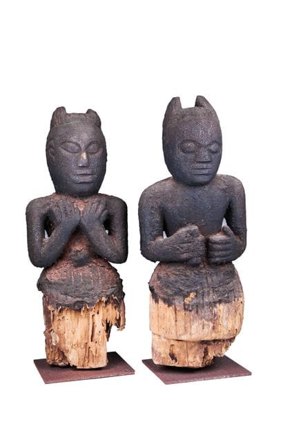 Couple d'officiants, Fon, Yoruba, Bénin
Belle...
