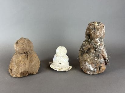 °°Trois Legba « d'autels « de case » Fon,...