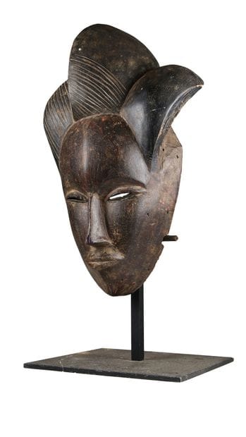 Masque, Guro, Côte d'Ivoire
Bois dur, patine...