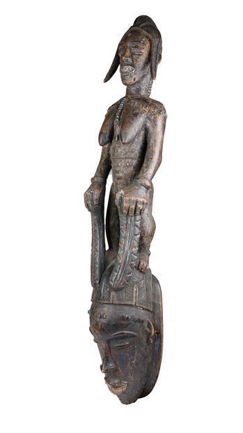 Masque Guro, Côte dIivoire
Surmonté d'une...