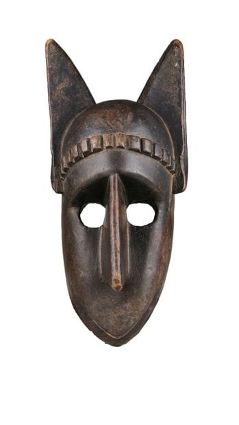 Masque animalier de la société du « koré...