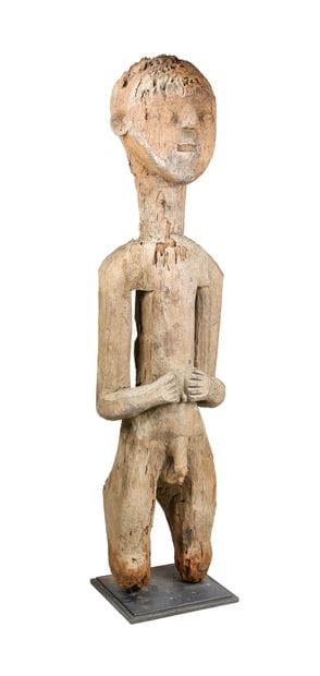 Statue, Ewe, Togo
Personnage masculin, les...