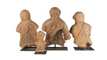 Bura, Niger
Quatre fragments d'urnes funéraires,...