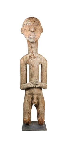Statue, Ewe, Togo
Personnage masculin, les...