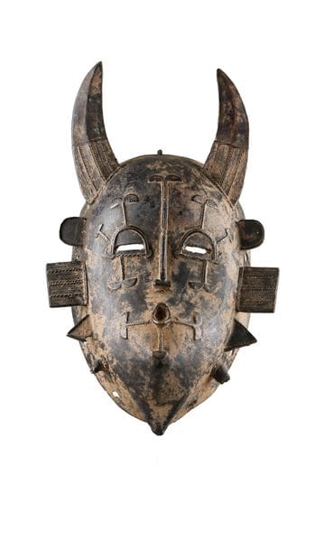 Masque dit funéraire « kpelie », Senufo,...