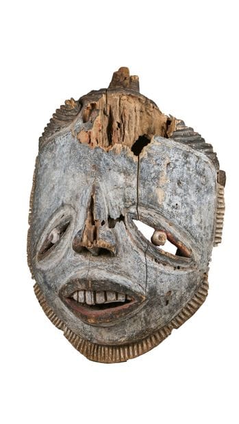 Important masque, Nigeria du Sud 
Grands...