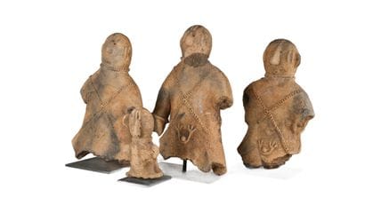 Bura, Niger
Quatre fragments d'urnes funéraires,...