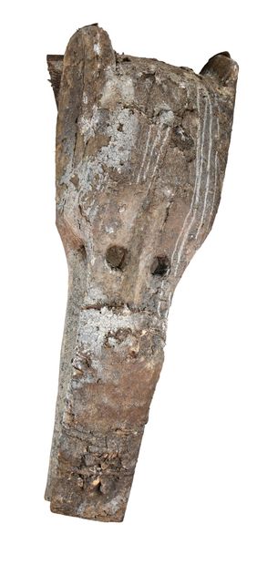 Grand masque animalier « Kono » Bambara,...