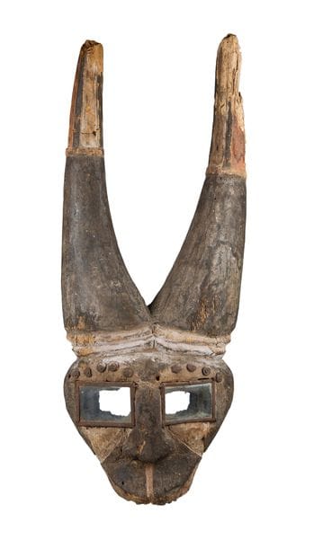 Masque Ibo, Nigeria 
Ancien masque aux grandes...