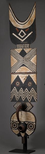 Exceptionnel masque oiseau Bobo, Burkina...