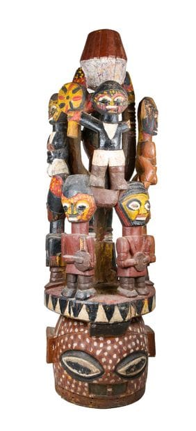Masque « Epa », Yoruba, Nigeria
Visage janus...