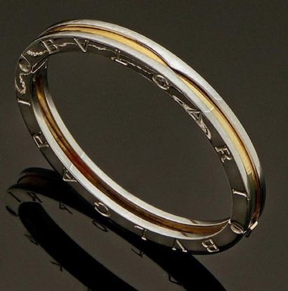 BULGARI
Bracelet jonc modèle «B. Zero 1»...
