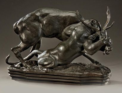 Antoine Louis Barye (1796-1875)
Panthère...