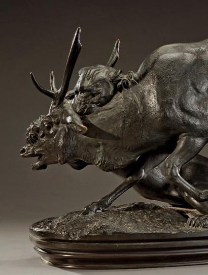 Antoine Louis Barye (1796-1875)
Panthère...