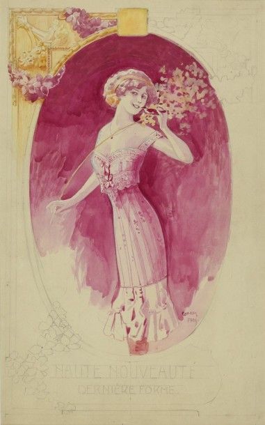 GASPAR CAMPS (1875-1942)
Corset
Deux projets...