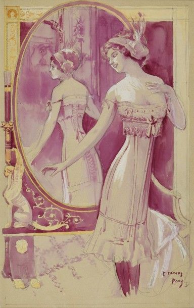 GASPAR CAMPS (1875-1942)
Corset
Deux projets...