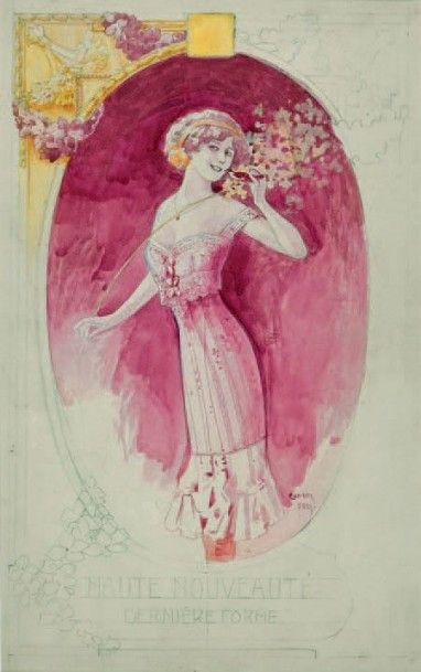 GASPAR CAMPS (1875-1942)
Corset
Deux projets...