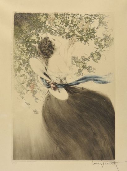 Louis ICART (1888-1950)
Grappes, oeuvre conçue...