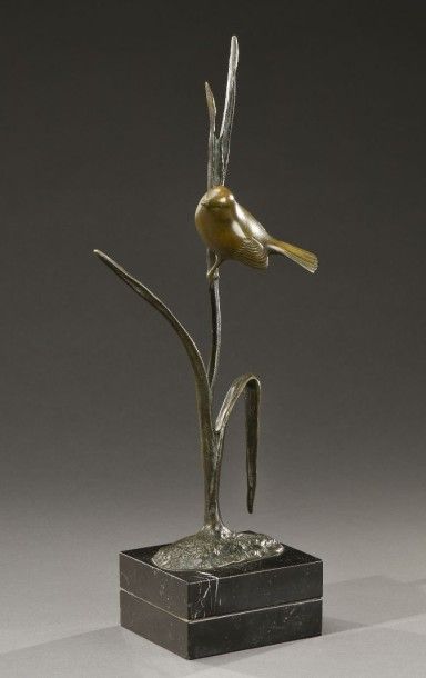Irénée ROCHARD (1906-1984)
Oiseau branché
Sculpture
Bronze...