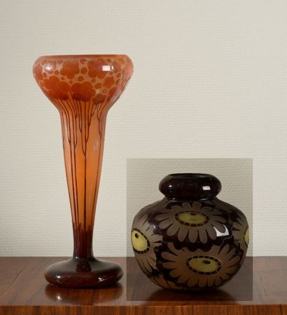 LE VERRE FRANÇAIS
Cardamine
Important vase...