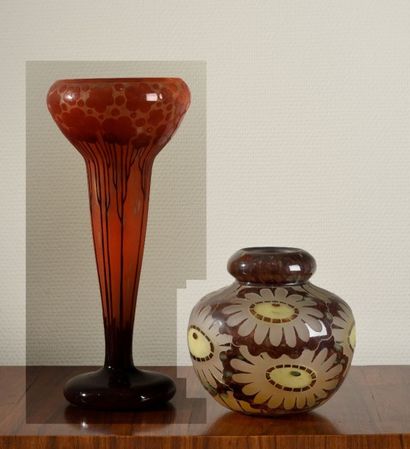 LE VERRE FRANÇAIS - CHARDER
Heliantus, circa...