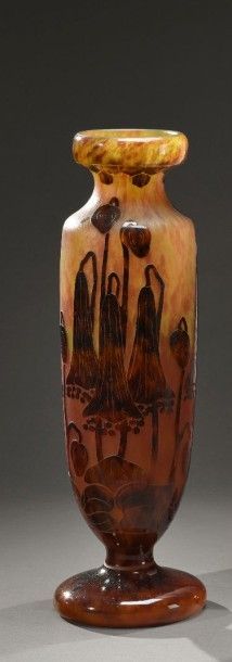 LE VERRE FRANÇAIS
Campanules, circa 1922/25
Important...