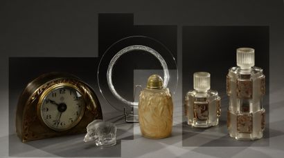 RENE LALIQUE (1860-1945)
Sirènes, modèle...