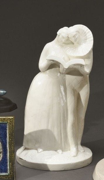 TRAVAIL ART DECO
Pierrot et Colombine à la...