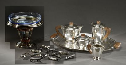 GALLIA - CHRISTOFLE Orfèvre
Service à thé...