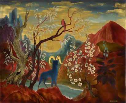 Pierre Paulin (1907-2007)
Bouquetin et oiseau...
