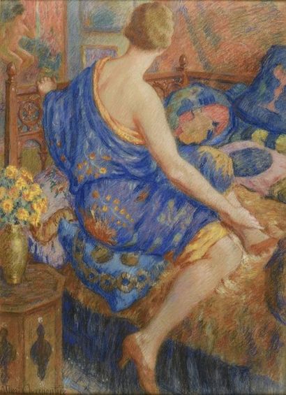 Albert CHARPENTIER (1878-1916)
Volupté
Craies...