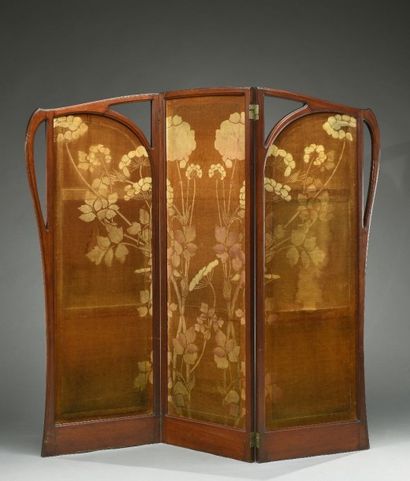 TRAVAIL ART NOUVEAU, attribué Édouard DIOT...